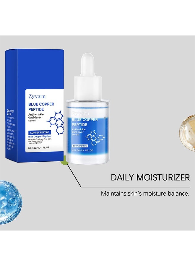 Zyvarn Blue Copper Peptide Facial Essence - Gentle Moisturizing and Hydrating, Refreshing and Non-Greasy, 30ml - Image 3